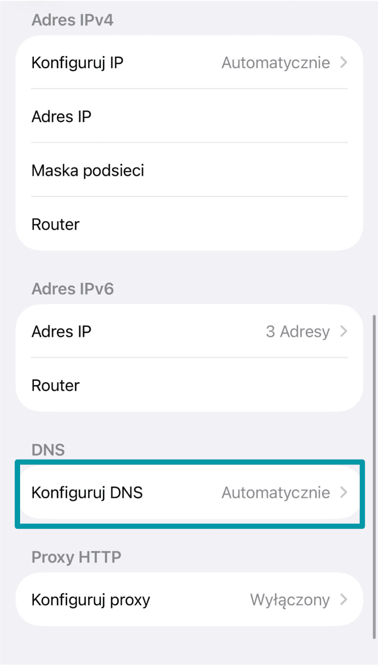 Tap Configure Dns Pl