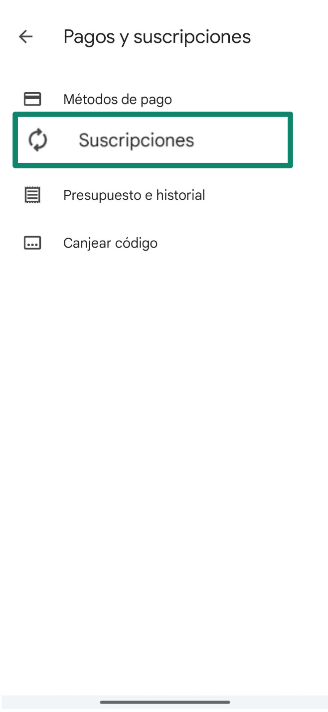 Tap Subscriptions Es