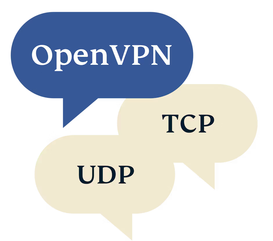 Protocole OpenVPN : TCP vs. UDP