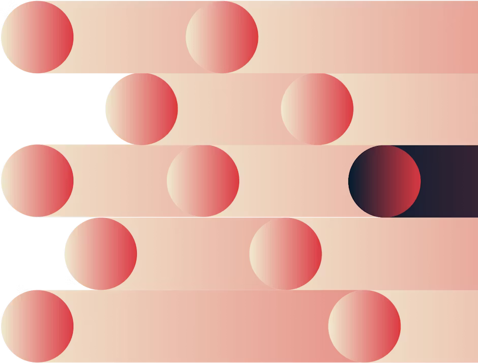 En punkt är långsammare än de andra.