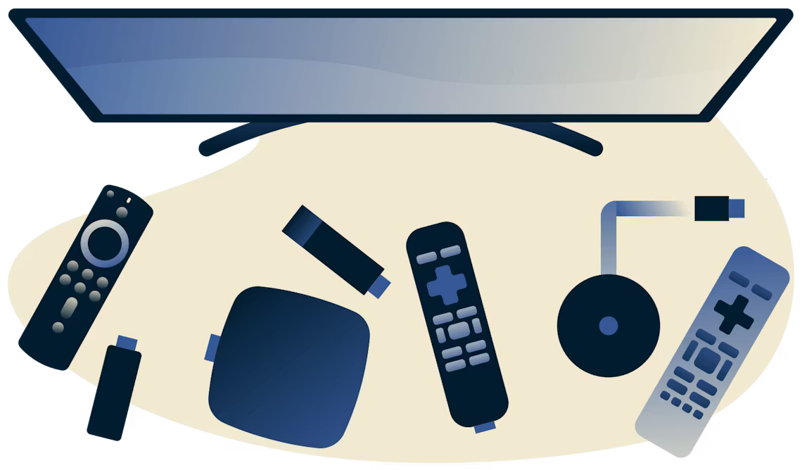 Android TV VPN voor scherm spiegelen en casting.