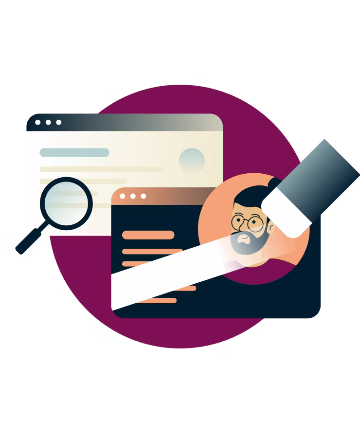 Network Lock halts all internet traffic whenever your VPN connection drops. Lamp shining on a secure computer.