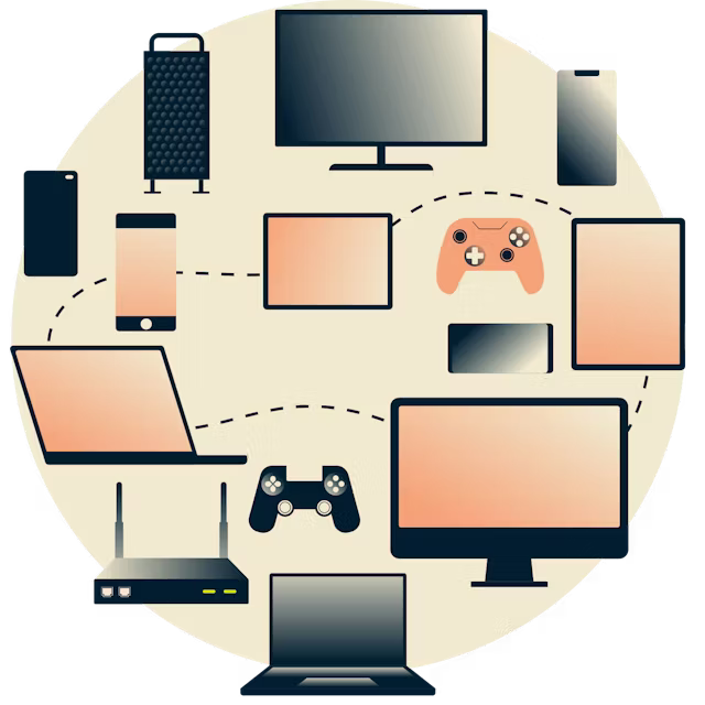 ExpressVPN을 동시에 이용 중인 기기 5대