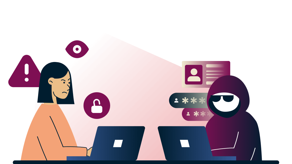 protección avanzada bloqueador de anuncios función de ilustración sitio web bloqueo de página web