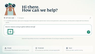 How to use web search in ExpressAI.