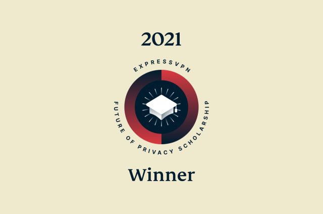 Announcing ExpressVPN’s 2021 scholarship winner