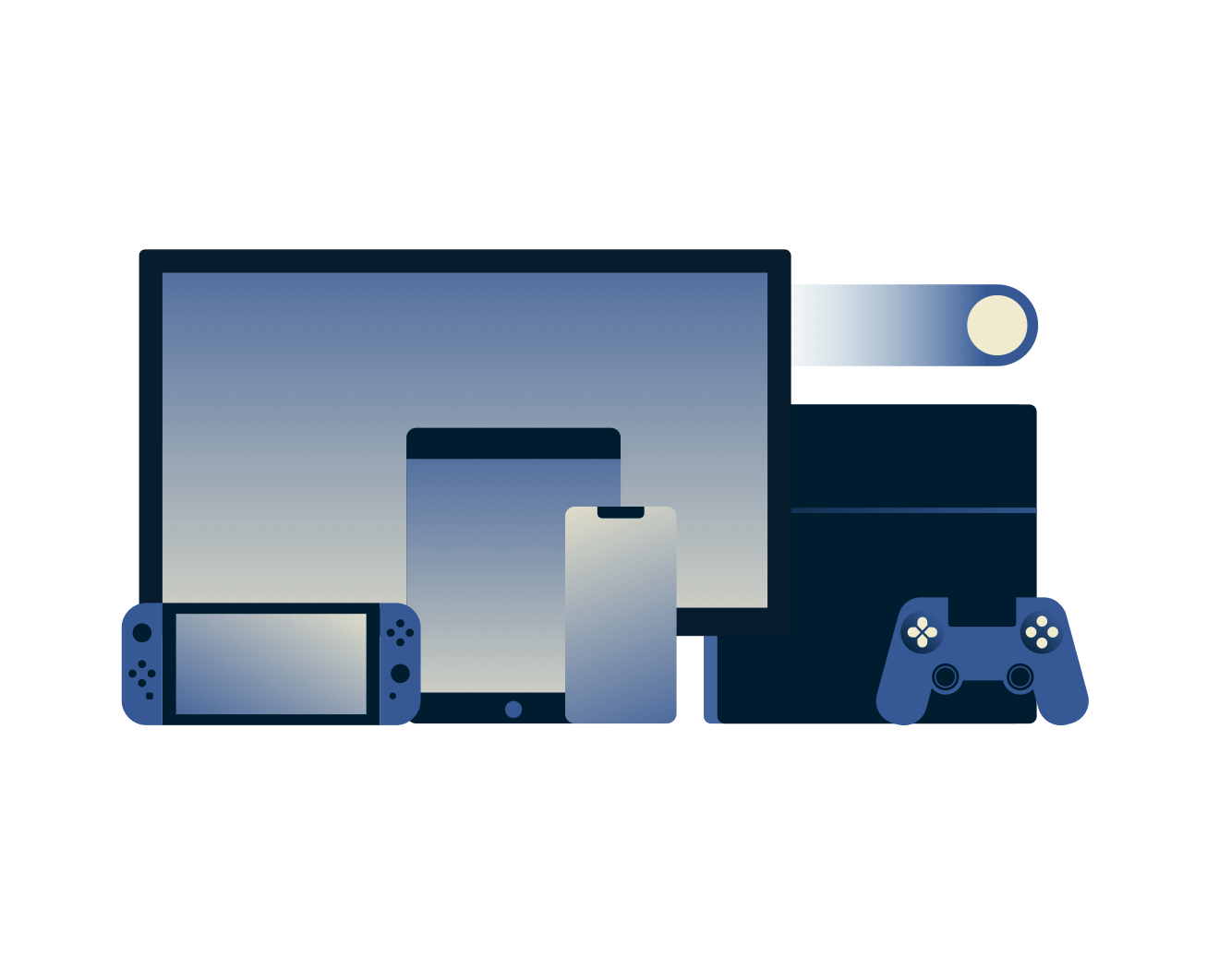 ゲーム用デバイス。