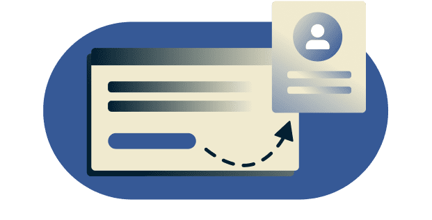 Automatisch ingevuld veld voor inloggegevens.