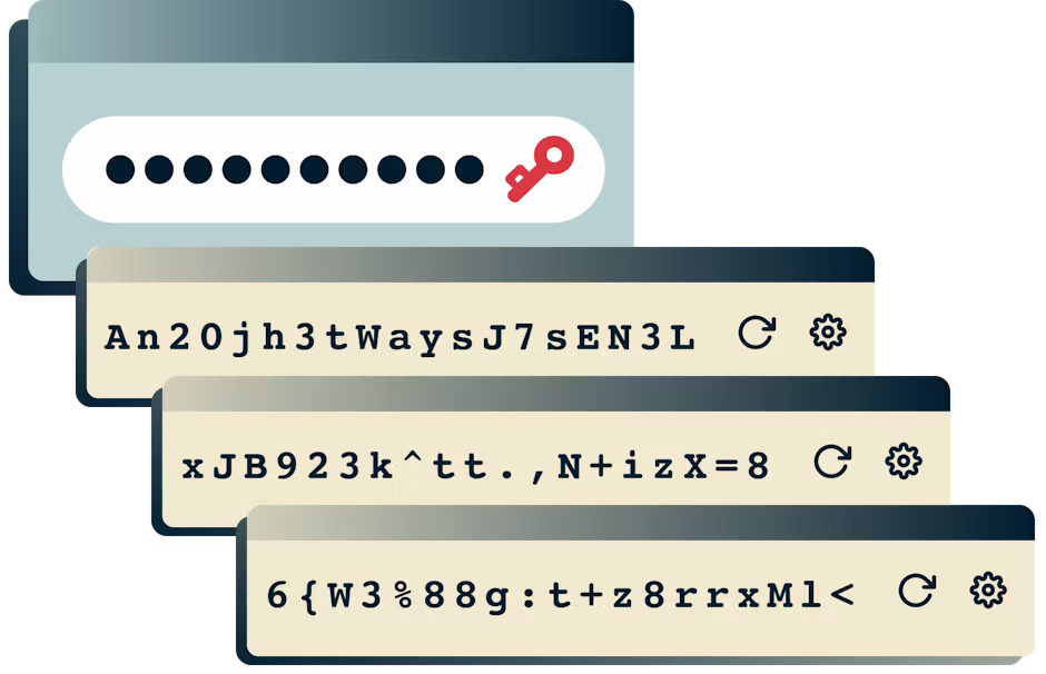 Gebruik de ExpressVPN Keys wachtwoordmanager om sterke wachtwoorden te genereren.