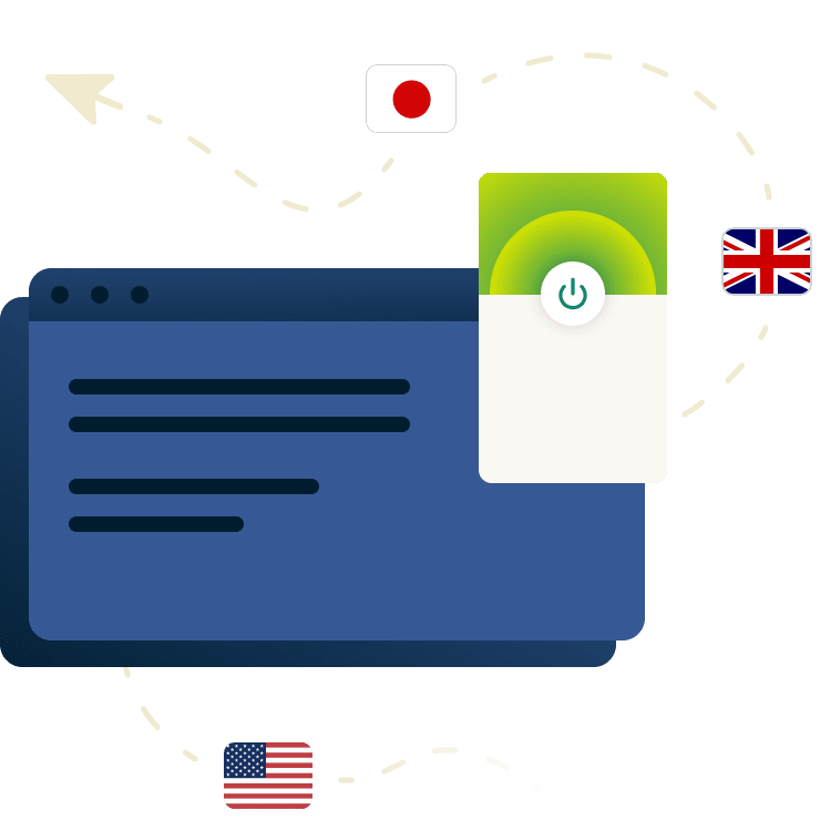 Użyj rozszerzenia przeglądarki ExpressVPN dla GUI.