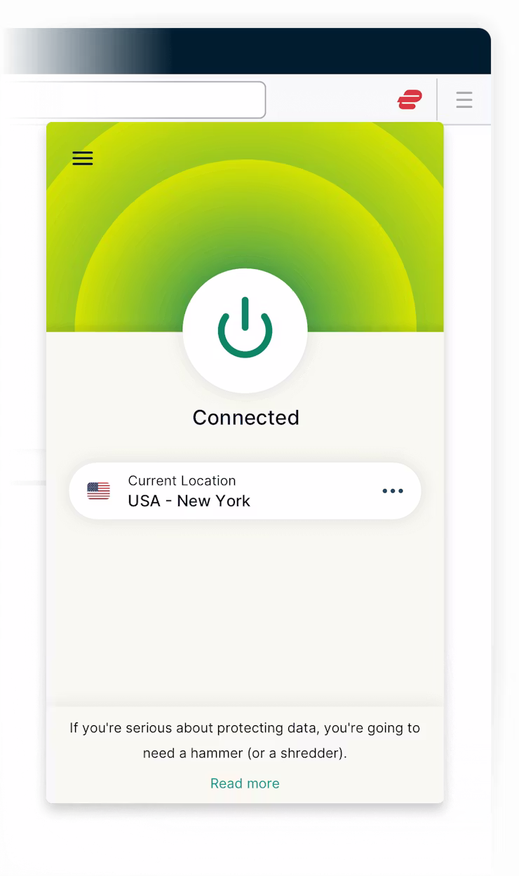 Firefox için VPN'in özellikleri.